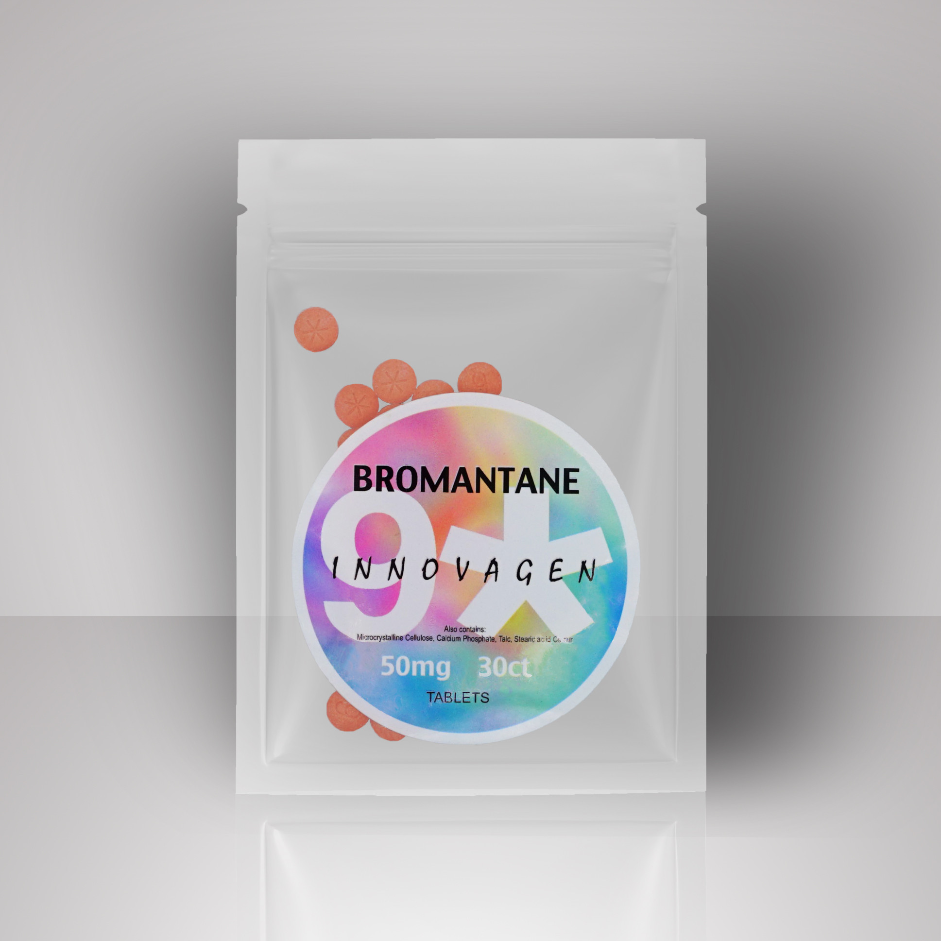 Bromantane 50mg/30 tablets - Innovagen