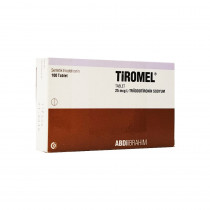 Tiromel (T3) - Triiodothyronine 25mcg/25tabs - Pharmacy Grade