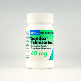 Telmisartan (High Blood Pressure) 40mg/tab, 100tabs | Sandoz