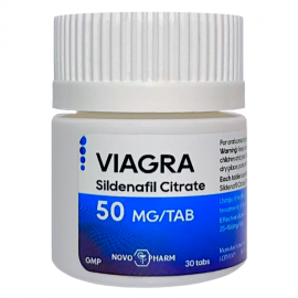 Viagra - Sildenafil 50mg/30tabs - NovoPharm