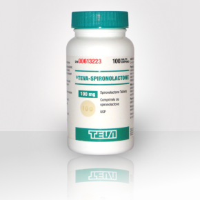 Spironolactone 100mg/100tabs (diuretic) - Canadian Generic