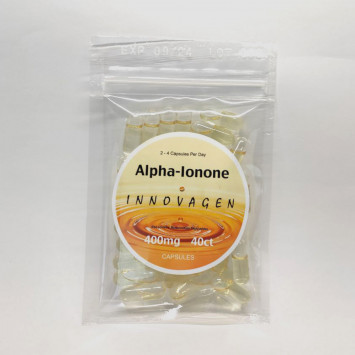 Alpha-Ionone - 400mg/40caps - Natural PEDs - Innovagen