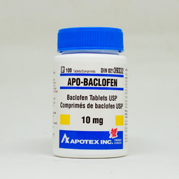 Baclofen 10mg/100 (Muscle Relaxer) - Pharmacy Grade