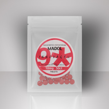 Madol (Desoxymethyltestosterone) 10mg 50tabs - Innovagen
