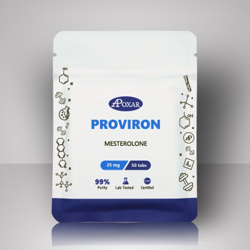 Proviron - Mesterolone 25mg/50tabs - Apoxar