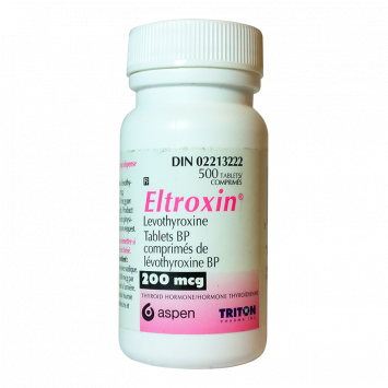 Eltroxin T4 - Weight Loss - Levothyroxine 200mcg/100tabs - Pharmacy Grade