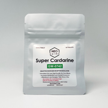Super Cardarine (GW-0742) 10mg/tablet, 60 tablets