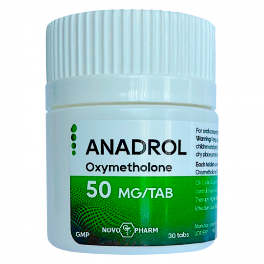 Anadrol - Oxymetholone 50mg/30tabs - NovoPharm