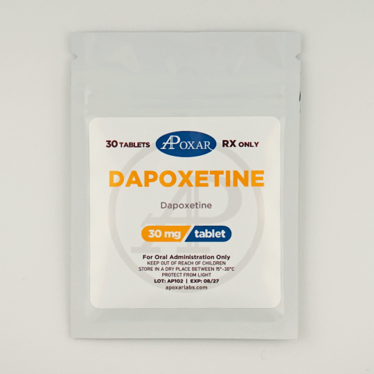 Dapoxetine 30mg/30tabs | Apoxar