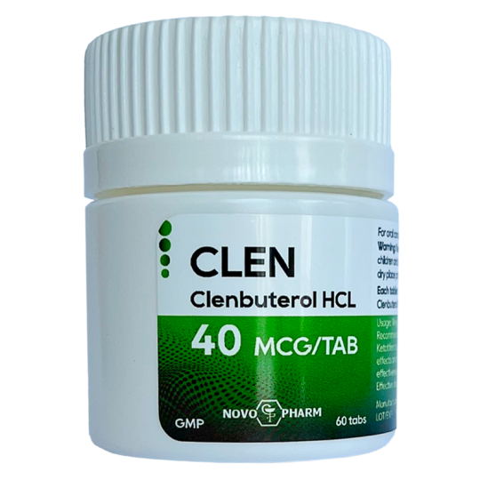 Clenbuterol (Fat Loss) 50mcg/30tabs - NovoPharm