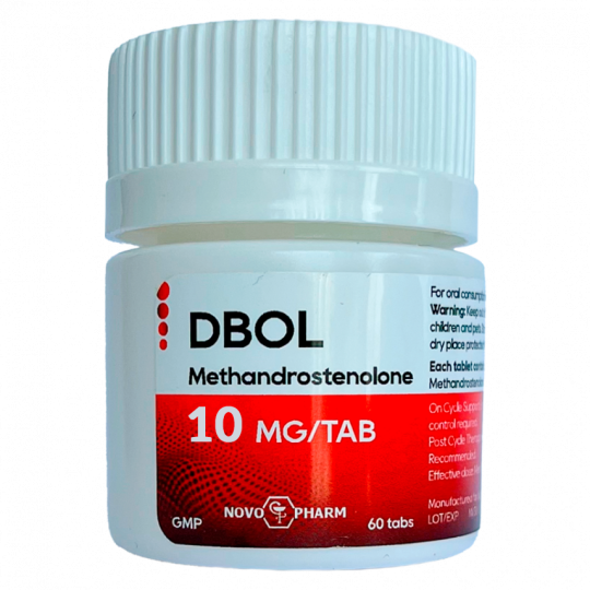 Dianabol (Dbol) 10mg/60tabs - NovoPharm