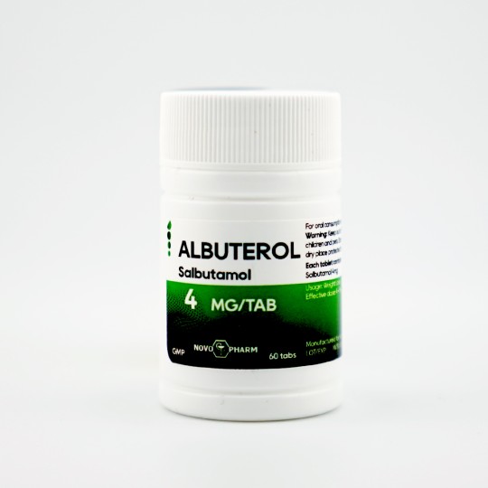 Albuterol (Salbutamol) 4mg/30tabs Weight Loss | NovoPharm