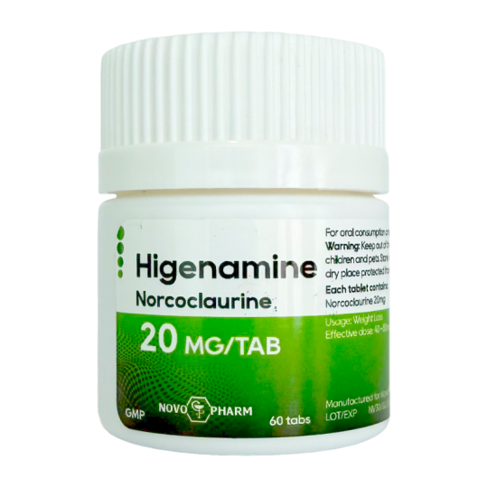 Higenamine (Energy/Focus/Fat Loss) 20mg/60tabs | NovoPharm