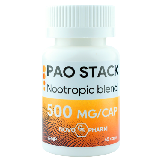 PAO Stack (Cognitive Enhancer) 500mg/45tabs | NovoPharm