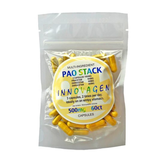 PAO Stack (Cognitive Enhancer) 500mg/tab, 60tabs | Innovagen