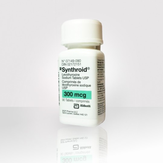 Synthroid T4 200mcg/90tabs - Pharmacy Grade