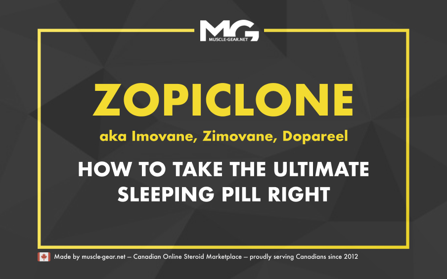 Zopiclone: The Ultimate Sleeping Pill Guide 