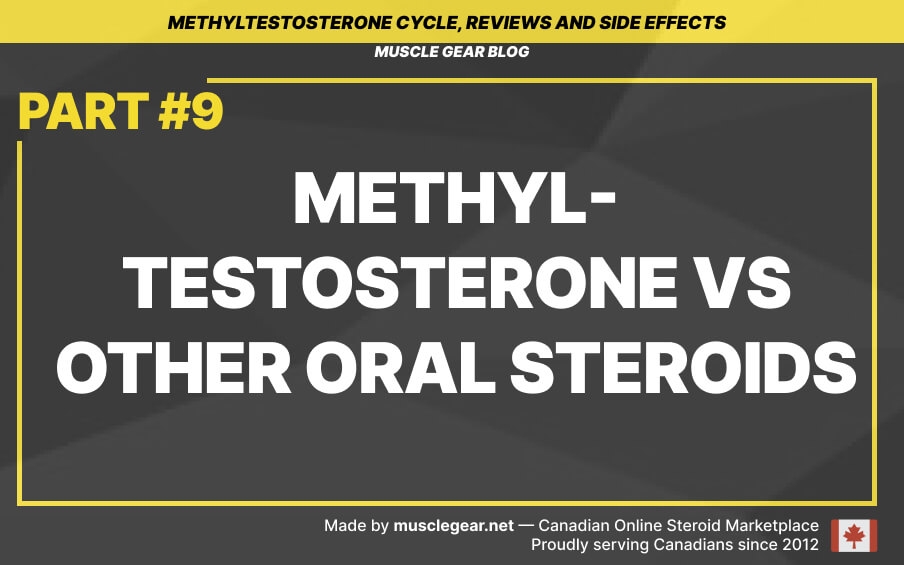 Methyltestosterone vs other steroids