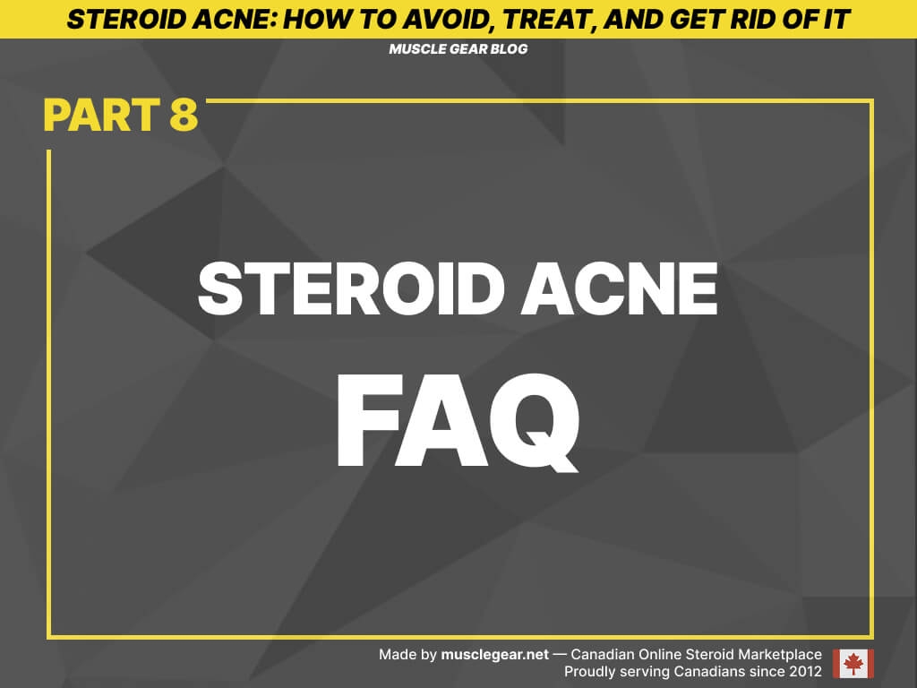 Steroid acne FAQ