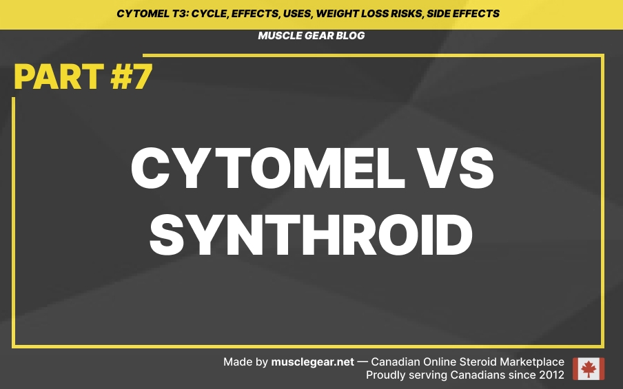 Cytomel vs Synthroid