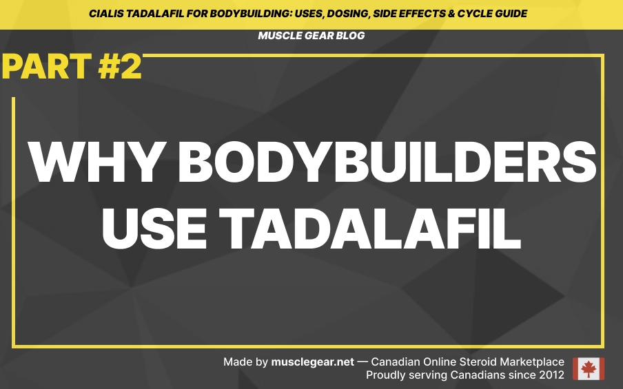 Why bodybuilders use Tadalafil