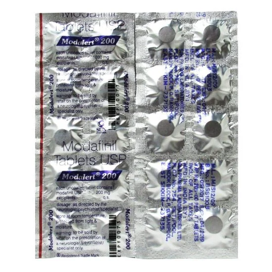 Modafinil (Smart Drug) 200mg/10tabs - USP-342 Modafinil (Smart Drug) 200mg/10tabs - USP-342