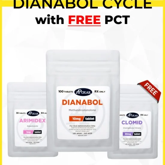 Dianabol Oral Cycle with Free PCT - 6 Weeks - Muscle Mass-1138