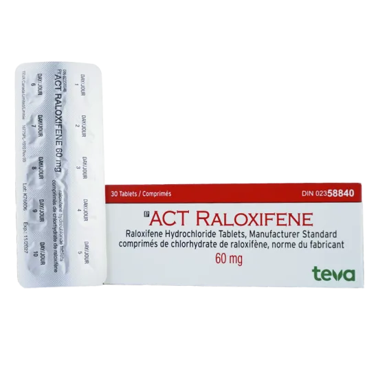 Raloxifene (Nolvadex analogue) 60mg/30tabs - Canada Pharmacy-1184
