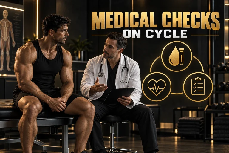 Medical examination during steroids use
