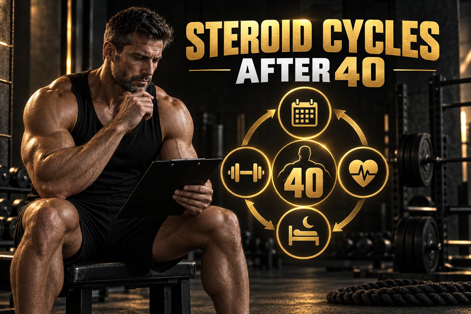Everything You Should Know Before Going on a Steroid Cycle After 40