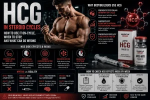 HCG in Steroid Cycles: How to Use It On-Cycle, When to Stop, and What Can Go Wrong