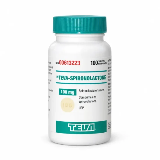 1456-mg-ai Spironolactone 100mg/100tabs (diuretic) – Canadian Generic