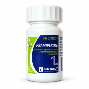 Pramipexole (Anti Prolactine) 1mg/10tabs – Canadian Generic