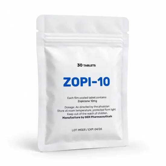 Zopiclone 10mg 30 tablets – Generic