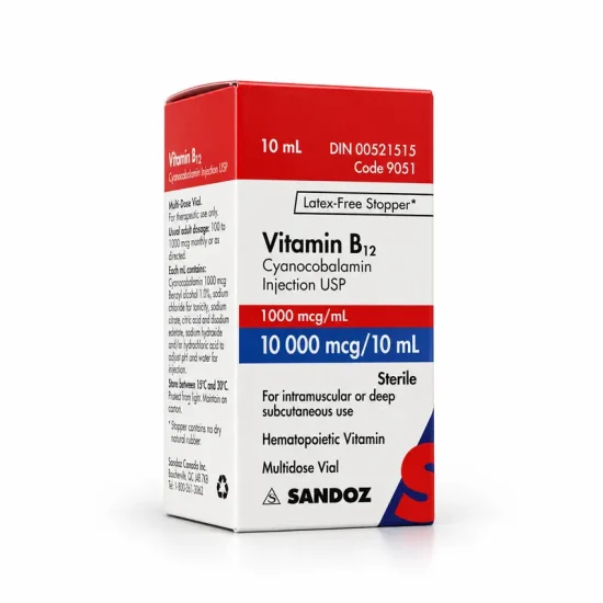 Vitamin B12 10,000mcg/10ml – Pharmacy Grade