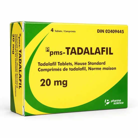 PharmaScience Cialis (Tadalafil) 20mg/4tabs