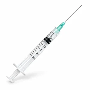 10 (TEN) 23G x 1.5″ 3ml Syringe with Needle