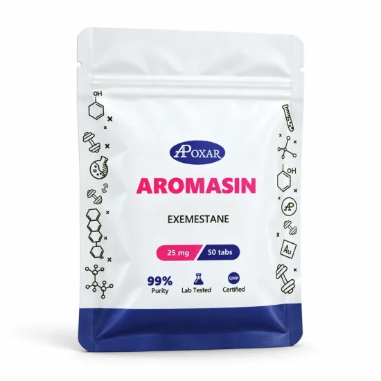 1516-mg-ai Aromasin – Exemestane (Estrogen Blocker) 25mg/50tabs – Apoxar