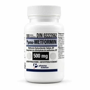 Metformin (Glucophage) 500mg/100 – Pharmacy Grade
