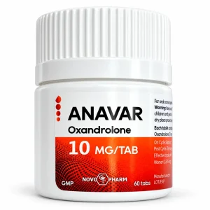 Anavar – Oxandrolone 10mg/60tabs – NovoPharm