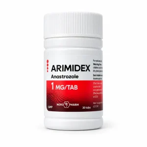 Arimidex – Anastrozole (Estrogen Blocker) 1mg/30tabs – NovoPharm