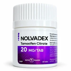 Nolvadex – Tamoxifen (Anti-Estrogen, PCT) 20mg/30tabs – NovoPharm