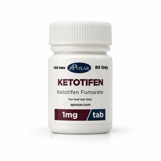 1590-mg-ai Ketotifen (Removes Clen Side Effects) 1mg/60tabs – Pharmacy Grade
