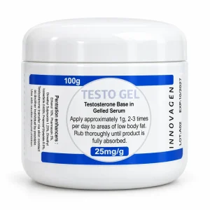Testosterone Gel 25mg/g (100g) Cream – Innovagen