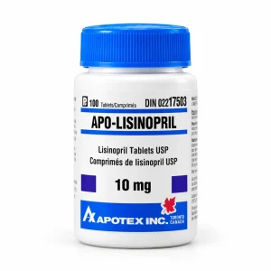 Lisinopril 10mg/100 (Blood Pressure) – Pharmacy Grade