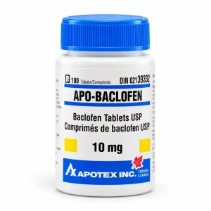 Baclofen 10mg/100 (Muscle Relaxer) – Pharmacy Grade