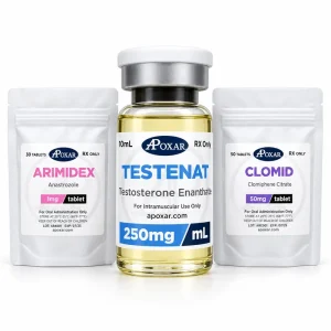 Testosterone Cycle with Free PCT – 8 Weeks – Muscle Mass