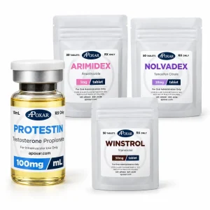 Testosterone Propionate and Winstrol Cycle with Free PCT – 6 Weeks – Lean Muscle Mass