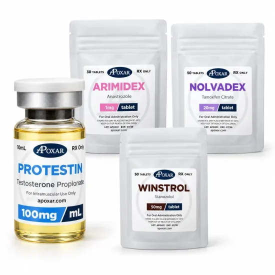 1653-mg-ai Testosterone Propionate and Winstrol Cycle with Free PCT – 6 Weeks – Lean Muscle Mass