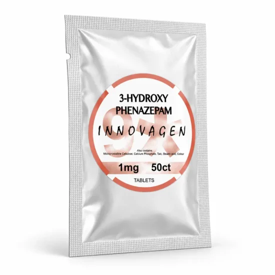 1660-mg-ai 3-Hydroxyphenazepam (Sleeping Aids) – 1mg/50 tablets – Innovagen